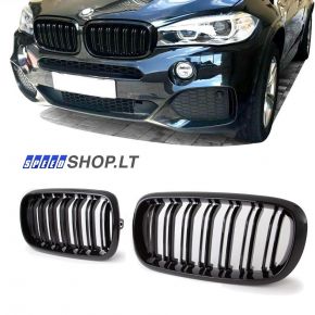 BMW X5 X6 F15 F16 juodos matinės grotelės